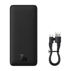Външна батерия BASEUS - 10 000 mAh, 20W, Airpow Fast (PPQD090001) Външна батерия BASEUS - 10 000 mAh, 20W, Airpow Fast (PPQD090001)
