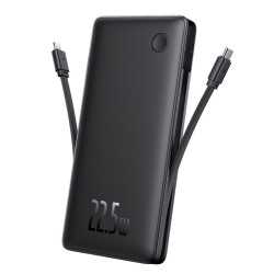 Външна батерия BASEUS - 10 000 mAh, 22.5W, Airpow Lite + Два кабела: Type-C и Lightning (P10067501123-00) Външна батерия BASEUS - 10 000 mAh, 22.5W, Airpow Lite + Два кабела: Type-C и Lightning (P10067501123-00)