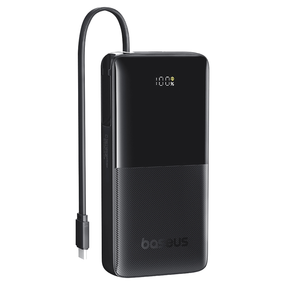 Външна батерия BASEUS - 10 000 mAh, 20W + Type-C, Bipow 2 (P10077101113-00)