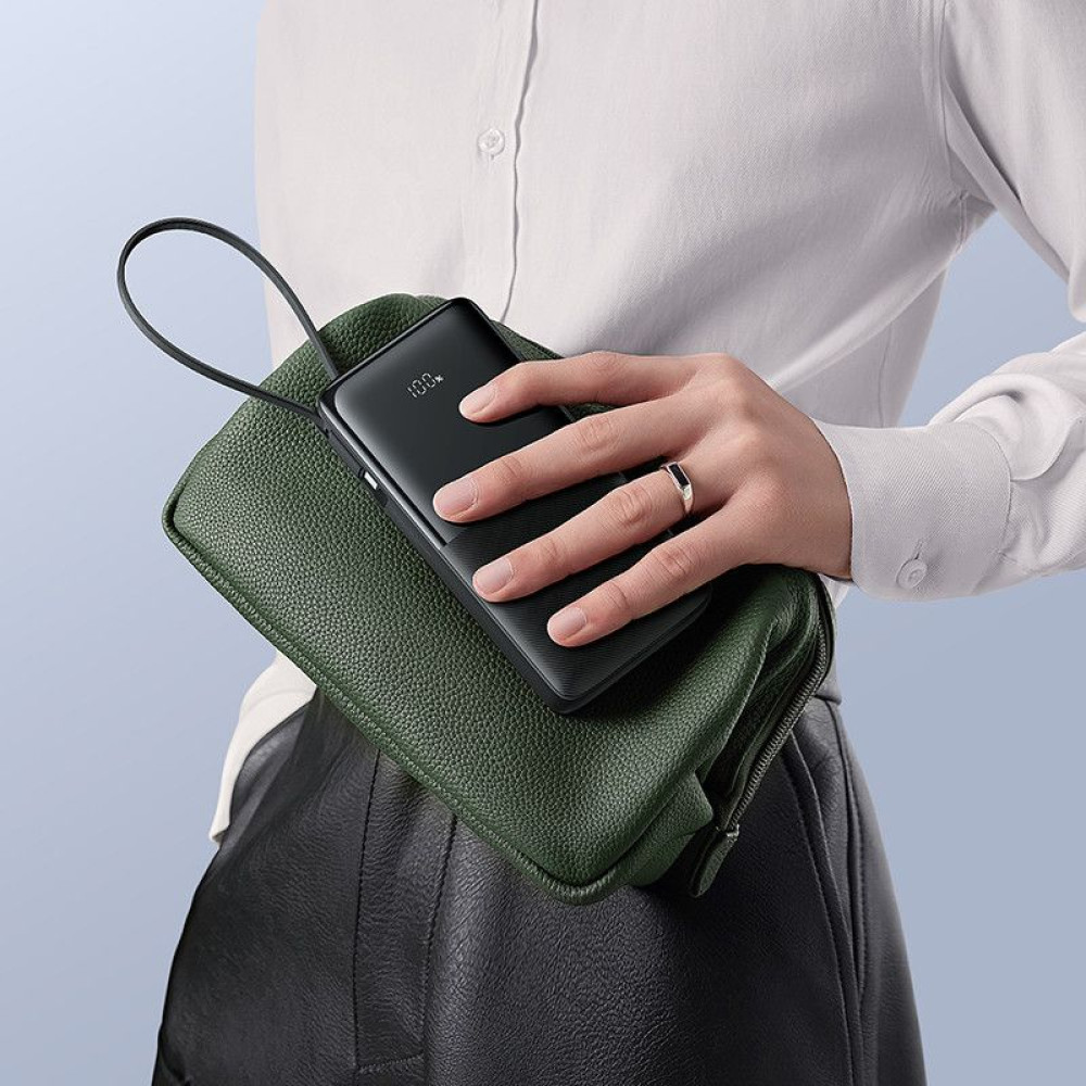 Външна батерия BASEUS - 10 000 mAh, 20W + Type-C, Bipow 2 (P10077101113-00)