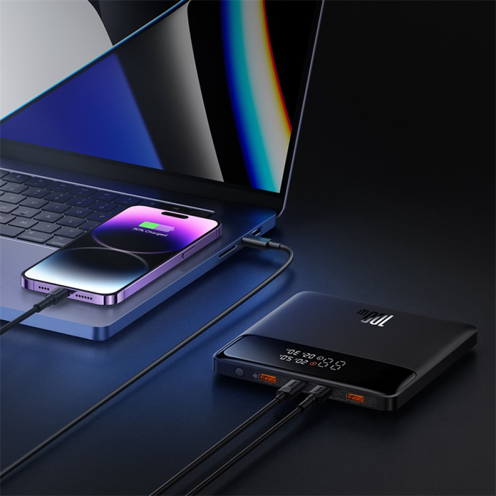 Външна батерия BASEUS - 20 000 mAh, 100W, Blade H1 (P10021604123-00) Външна батерия BASEUS - 20 000 mAh, 100W, Blade H1 (P10021604123-00)