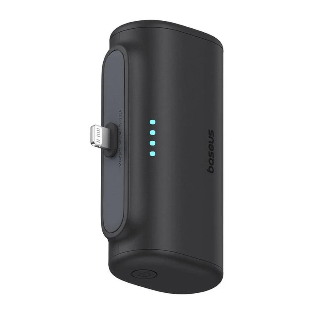 Външна батерия BASEUS Compact Series + Lightning  - 5000 mAh, 20W - (P10068307113-00)