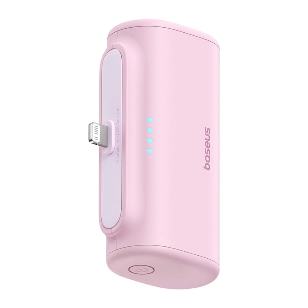Външна батерия BASEUS Compact Series + Lightning  - 5000 mAh, 20W - (P10068307413-00)