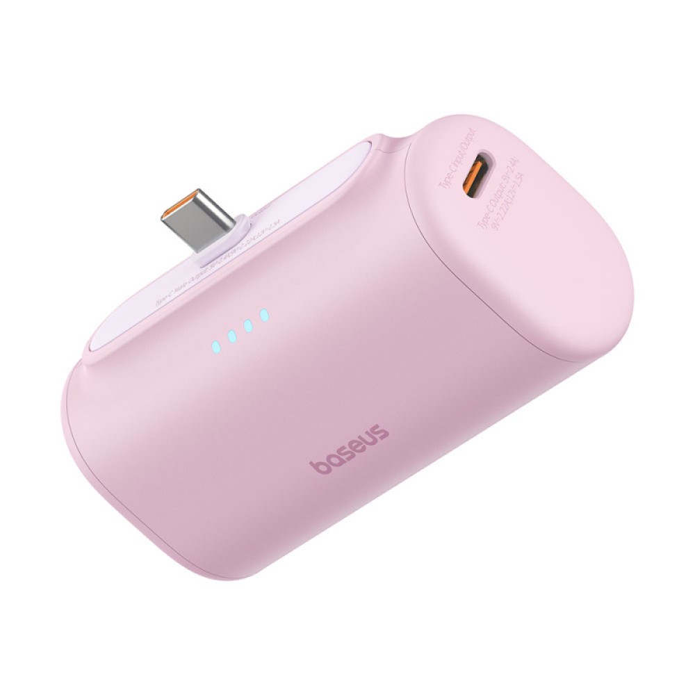 Външна батерия BASEUS Compact Series + USB-C - 5000 mAh, 20W - (P10068306413-00) Външна батерия BASEUS Compact Series + USB-C - 5000 mAh, 20W - (P10068306413-00)