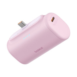 Външна батерия BASEUS Compact Series + USB-C - 5000 mAh, 20W - (P10068306413-00)