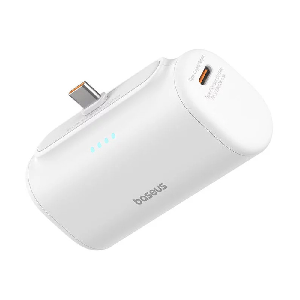 Външна батерия BASEUS Compact Series + USB-C - 5000 mAh, 20W - (P10068306213-00) Външна батерия BASEUS Compact Series + USB-C - 5000 mAh, 20W - (P10068306213-00)