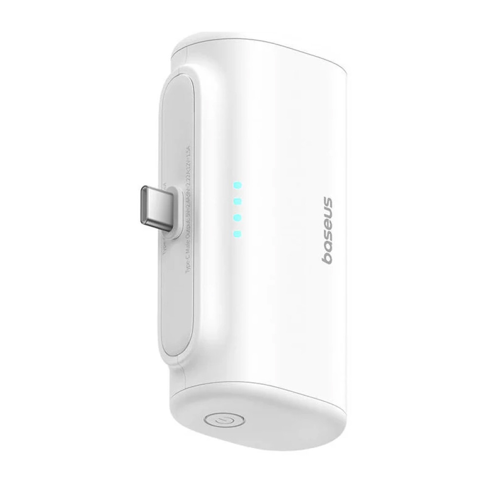 Външна батерия BASEUS Compact Series + USB-C - 5000 mAh, 20W - (P10068306213-00) Външна батерия BASEUS Compact Series + USB-C - 5000 mAh, 20W - (P10068306213-00)