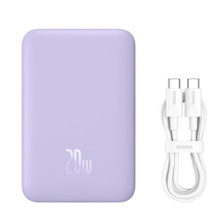 Безжична външна батерия BASEUS Magnetic Mini Wireless - 10 000 mAh, 20W - (PPCX110105) Безжична външна батерия BASEUS Magnetic Mini Wireless - 10 000 mAh, 20W - (PPCX110105)
