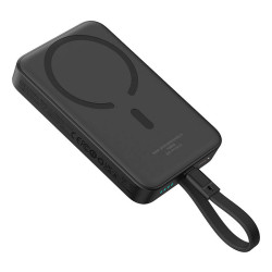 Безжична външна батерия BASEUS Mini Magnetic Wireless + кабел Type-C - 10 000 mAh, 30W - (P1002210B113-00)  Безжична външна батерия BASEUS Mini Magnetic Wireless + кабел Type-C - 10 000 mAh, 30W - (P1002210B113-00)