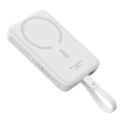 Безжична външна батерия BASEUS Mini Magnetic Wireless + кабел Type-C - 10 000 mAh, 30W - (P1002210B223-00) Безжична външна батерия BASEUS Mini Magnetic Wireless + кабел Type-C - 10 000 mAh, 30W - (P1002210B223-00)