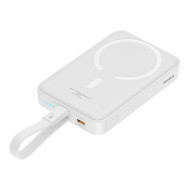 Безжична външна батерия BASEUS Mini Magnetic + кабел Lightning - 10 000 mAh, 20W - (P10022109223-00), MagSafe Безжична външна батерия BASEUS Mini Magnetic + кабел Lightning - 10 000 mAh, 20W - (P10022109223-00), MagSafe