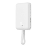 Безжична външна батерия BASEUS Mini Magnetic + кабел Lightning - 10 000 mAh, 20W - (P10022109223-00), MagSafe Безжична външна батерия BASEUS Mini Magnetic + кабел Lightning - 10 000 mAh, 20W - (P10022109223-00), MagSafe