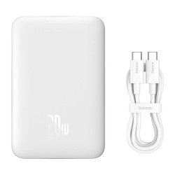 Безжична външна батерия BASEUS Magnetic Mini Wireless - 10 000 mAh, 20W - (PPCX070002) Безжична външна батерия BASEUS Magnetic Mini Wireless - 10 000 mAh, 20W - (PPCX070002)