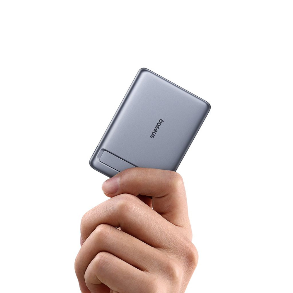 Безжична външна батерия BASEUS PicoGo AM31 Ultra-mini Qi2 Magnetic - 5 000 mAh, 20W - (P1007680B813-00)