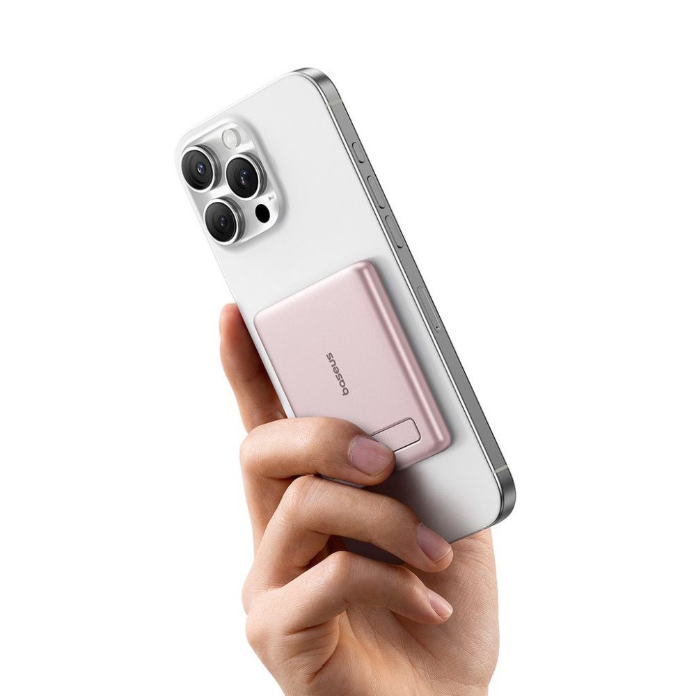 Безжична външна батерия BASEUS PicoGo AM31 Ultra-mini Qi2 Magnetic - 5 000 mAh, 20W - (P1007680B453-00)