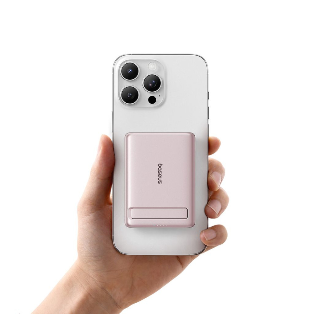 Безжична външна батерия BASEUS PicoGo AM31 Ultra-mini Qi2 Magnetic - 5 000 mAh, 20W - (P1007680B453-00)