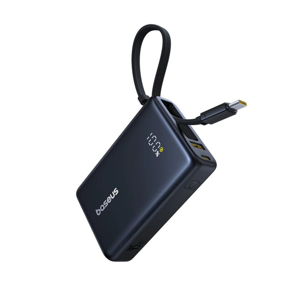 Безжична външна батерия Baseus PicoGo, 10000mAh, 45W (P10076803123-00)
