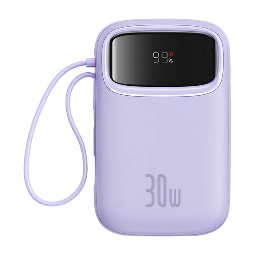 Външна батерия BASEUS - 20 000 mAh, 30W + 2 x Type-C, Q pow 2 (P10055009513-00) Външна батерия BASEUS - 20 000 mAh, 30W + 2 x Type-C, Q pow 2 (P10055009513-00)