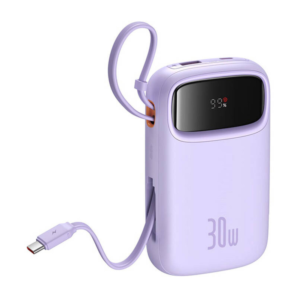 Външна батерия BASEUS - 20 000 mAh, 30W + 2 x Type-C, Q pow 2 (P10055009513-00) Външна батерия BASEUS - 20 000 mAh, 30W + 2 x Type-C, Q pow 2 (P10055009513-00)