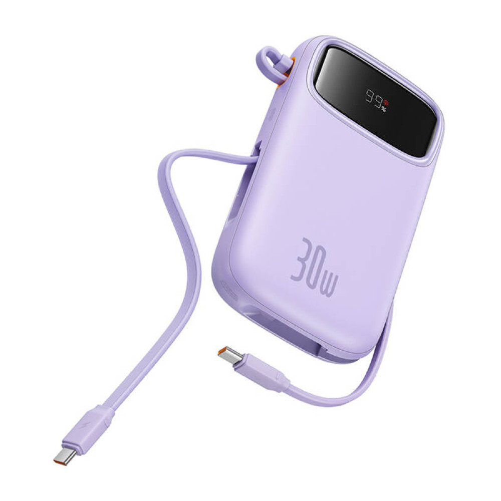 Външна батерия BASEUS - 20 000 mAh, 30W + 2 x Type-C, Q pow 2 (P10055009513-00) Външна батерия BASEUS - 20 000 mAh, 30W + 2 x Type-C, Q pow 2 (P10055009513-00)