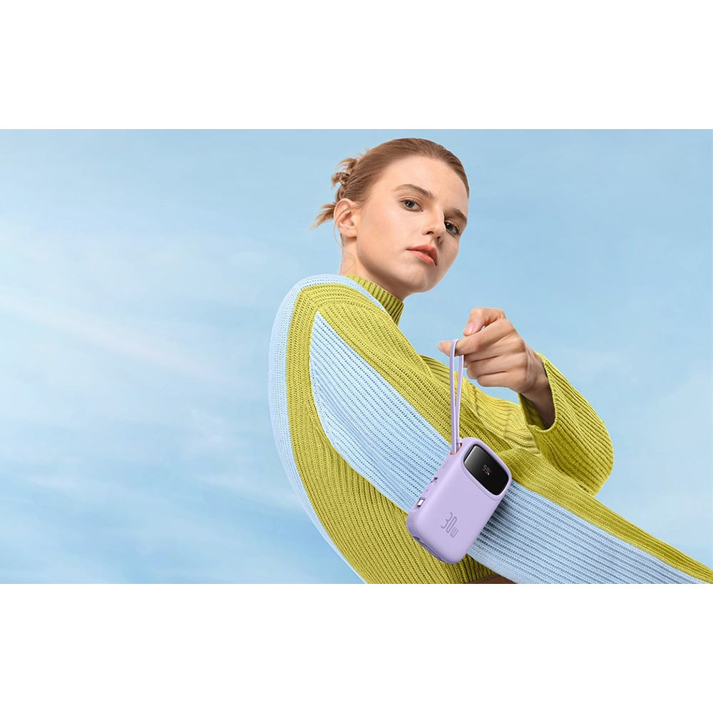 Външна батерия BASEUS - 20 000 mAh, 30W + 2 x Type-C, Q pow 2 (P10055009513-00) Външна батерия BASEUS - 20 000 mAh, 30W + 2 x Type-C, Q pow 2 (P10055009513-00)