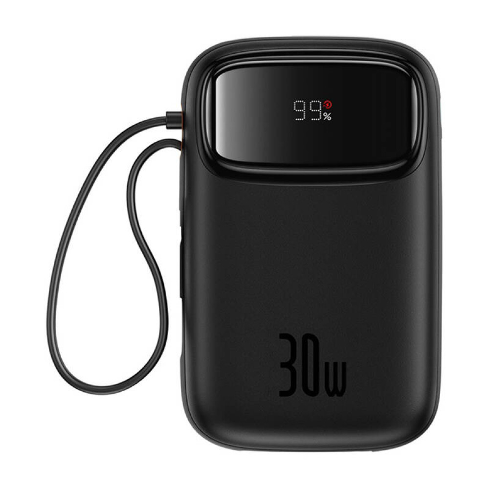 Външна батерия BASEUS - 10 000 mAh, 30W + 2 x Type-C, Q pow 2 (P10055008113-00) Външна батерия BASEUS - 10 000 mAh, 30W + 2 x Type-C, Q pow 2 (P10055008113-00)