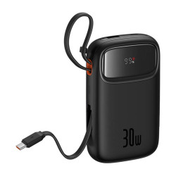 Външна батерия BASEUS - 20 000 mAh, 30W + 2 x Type-C, Q pow 2 (P10055009113-00) Външна батерия BASEUS - 20 000 mAh, 30W + 2 x Type-C, Q pow 2 (P10055009113-00)