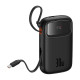 Външна батерия BASEUS - 10 000 mAh, 30W + 2 x Type-C, Q pow 2 (P10055008113-00) Външна батерия BASEUS - 10 000 mAh, 30W + 2 x Type-C, Q pow 2 (P10055008113-00)