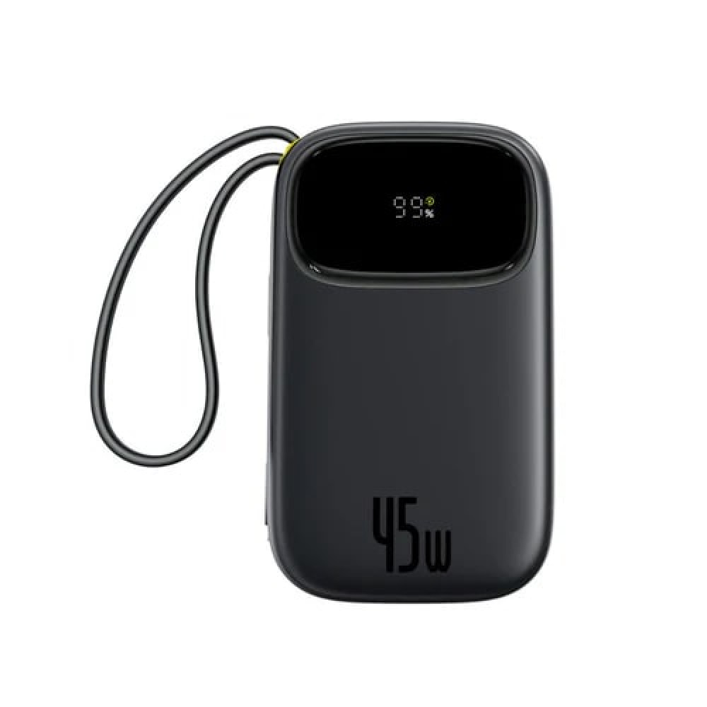 Външна батерия BASEUS - 20 000 mAh, 45W, кабели Type-C + Lightning, EnerFill FC31 Qpow 3 (E0028D00)