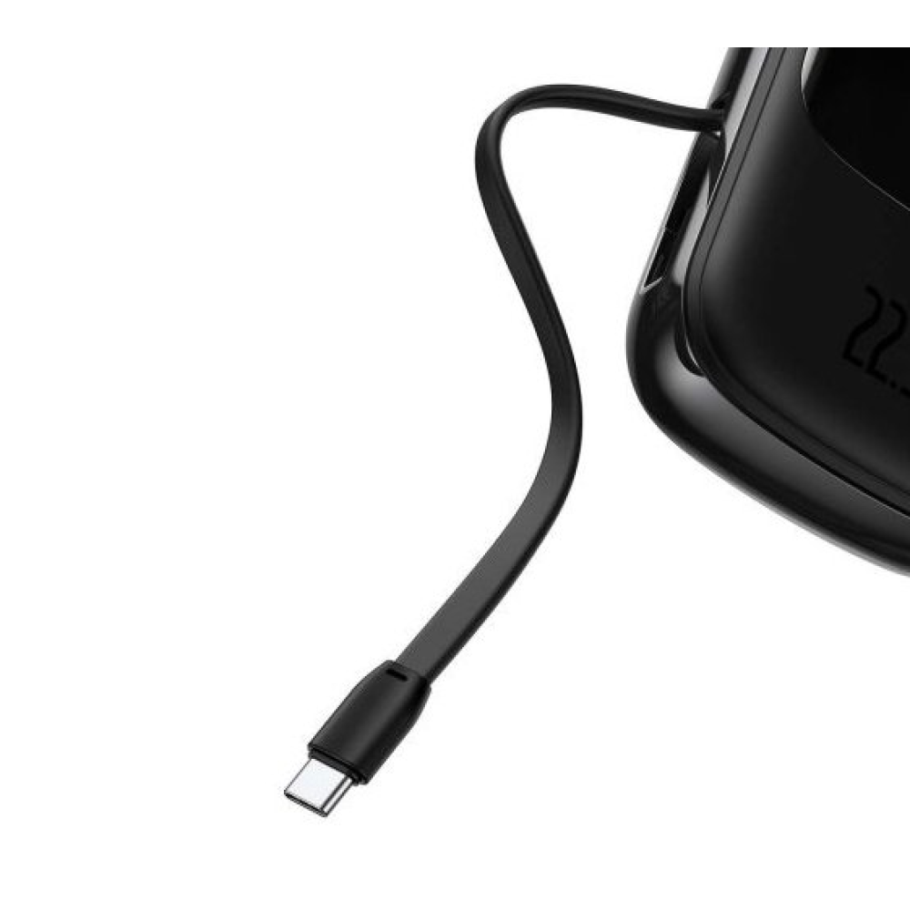 Външна батерия BASEUS - 10 000 mAh, 22.5W + Type-C, Q pow Pro (PPQD060101)