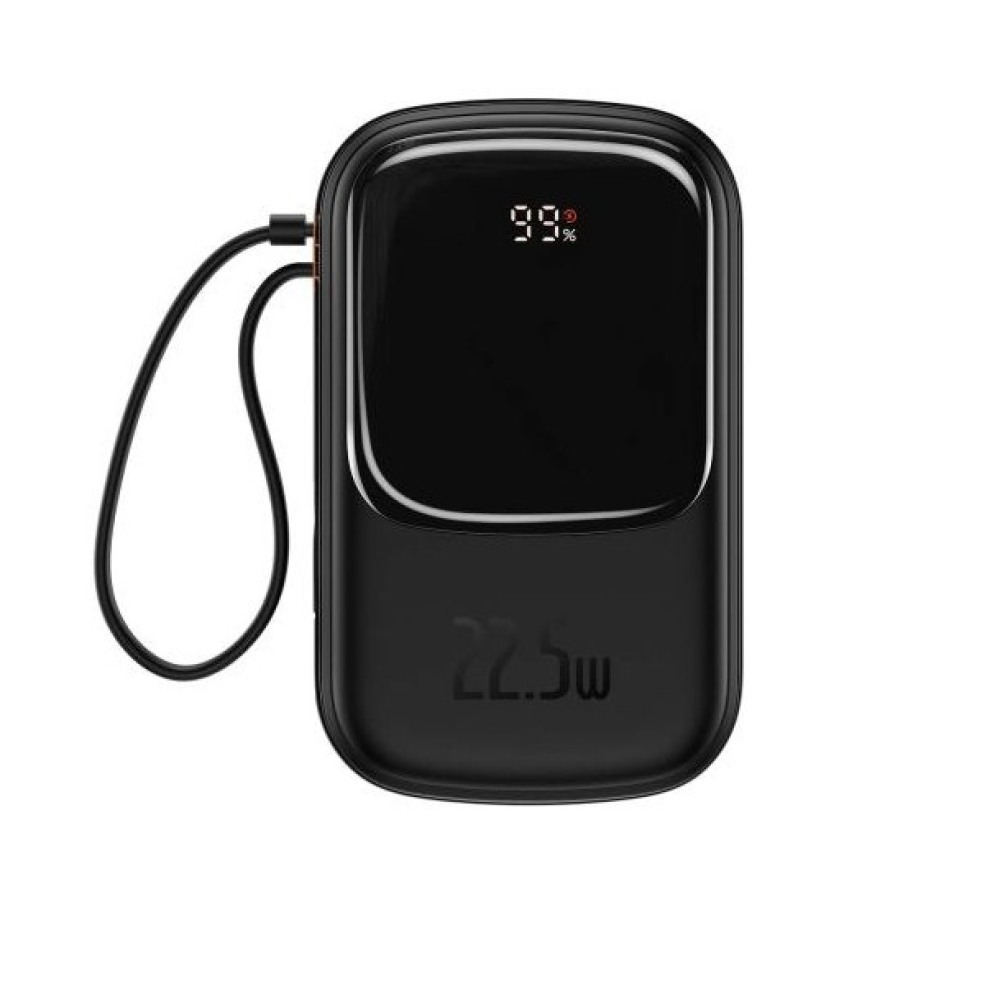 Външна батерия BASEUS - 10 000 mAh, 22.5W + Type-C, Q pow Pro (PPQD060101)