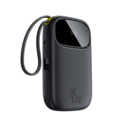 Външна батерия BASEUS - 10 000 mAh, 45W + 2 x Type-C, EnerFill FC31 Qpow 3 (P10082102123-00)