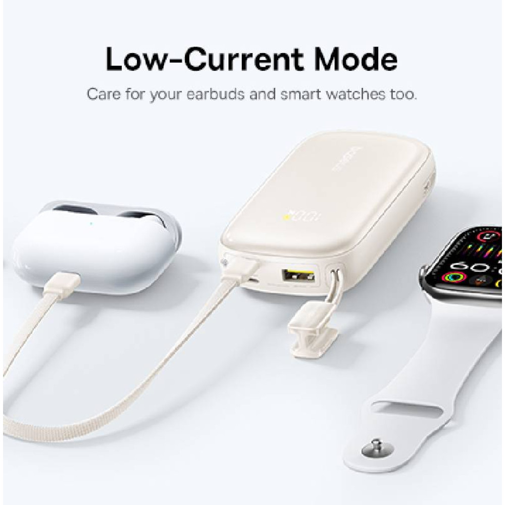  Външна батерия BASEUS - 20 000 mAh, 45W+вграден кабел C+L, EnerFill FC21 Qpow 3 Ultra (E0027P01)