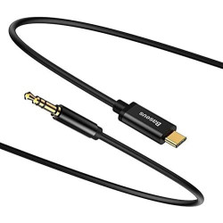Преходник BASEUS от Type-C към 3.5mm, 1.2м, Yiven M01 (CAM01-01) Преходник BASEUS от Type-C към 3.5mm, 1.2м, Yiven M01 (CAM01-01)