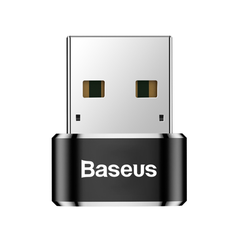 Преходник BASEUS Mini от USB-A към USB-C, 3A -  (CAAOTG-01)
