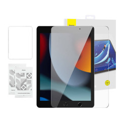Комплект стъклен протектор BASEUS за iPad Pro/Air3 10.5inch/ iPad 7/8/9 10.2inch - (SGJC070802) - 2 броя Комплект стъклен протектор BASEUS за iPad Pro/Air3 10.5inch/ iPad 7/8/9 10.2inch - (SGJC070802) - 2 броя