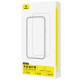 Стъклен протектор BASEUS - Full-View PRIVACY за Apple iPhone 17, Easy-fix (P0049700)