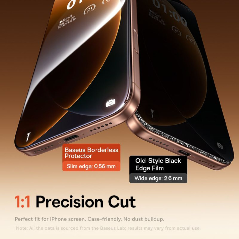 Стъклен протектор BASEUS - Superior HD за Apple iPhone 17 (P0048203) Стъклен протектор BASEUS - Superior HD за Apple iPhone 17 (P0048203)