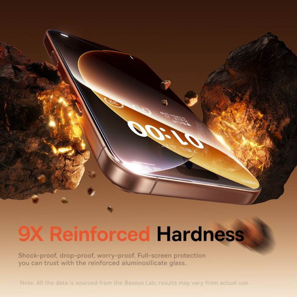 Стъклен протектор BASEUS - Superior HD за Apple iPhone 17 (P0048203) Стъклен протектор BASEUS - Superior HD за Apple iPhone 17 (P0048203)