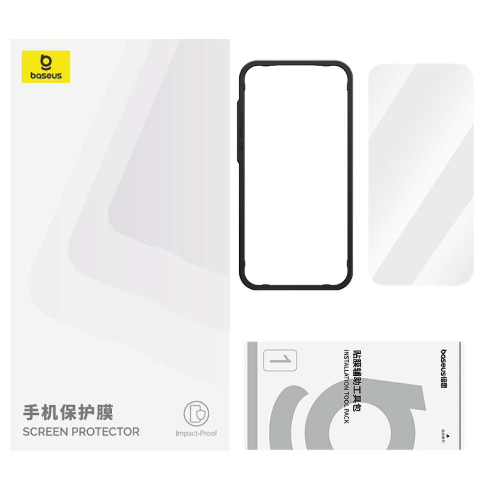 Стъклен протектор BASEUS - Superior HD за Apple iPhone 17 (P0048203) Стъклен протектор BASEUS - Superior HD за Apple iPhone 17 (P0048203)