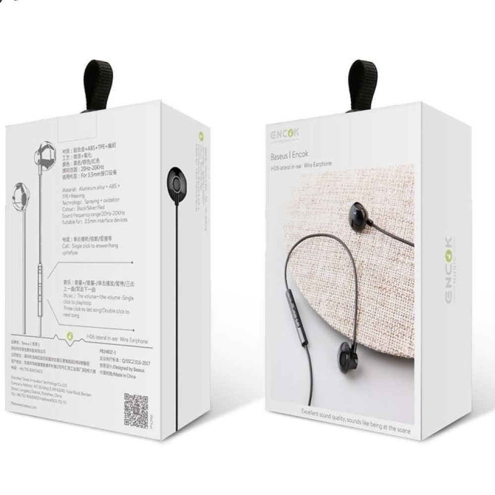 Слушалки HF BASEUS Encok H06 (NGH06-01) 