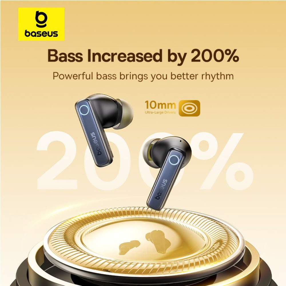 Bluetooth слушалки BASEUS HF Bowie 30 ANC (A00073100126-00), TWS