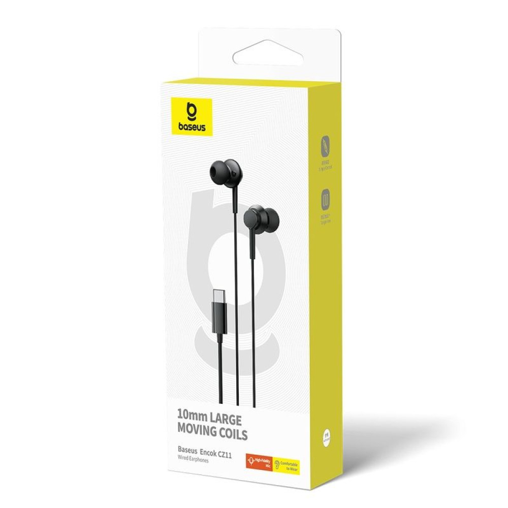 Слушалки HF BASEUS Encok CZ11, Type-C - (A00164300113-Z1)