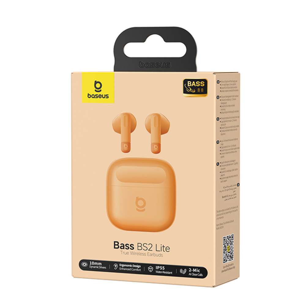 Слушалки BASEUS HF Bass BS2 Lite (A0010A09), TWS с Bluetooth