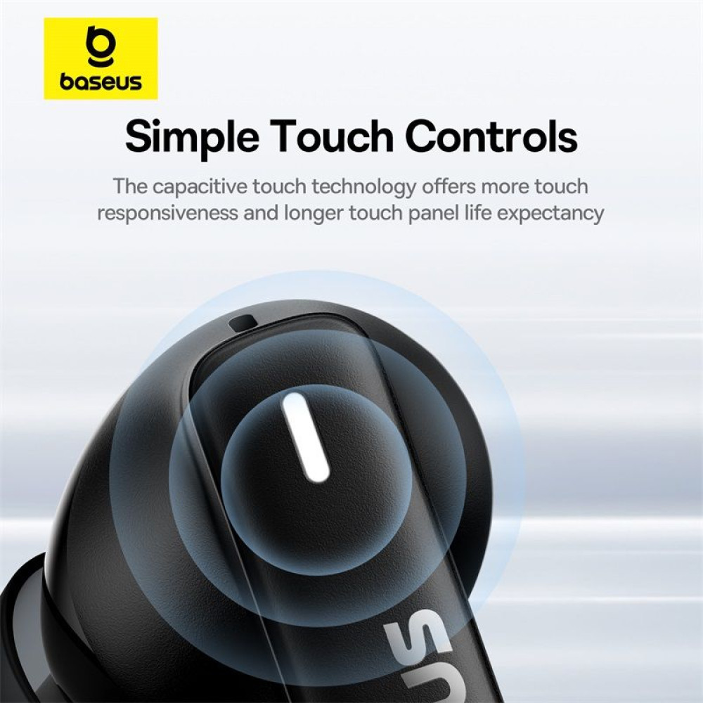 Слушалки BASEUS HF TWS, Bluetooth, Bowie E19 (A00069600113-00)