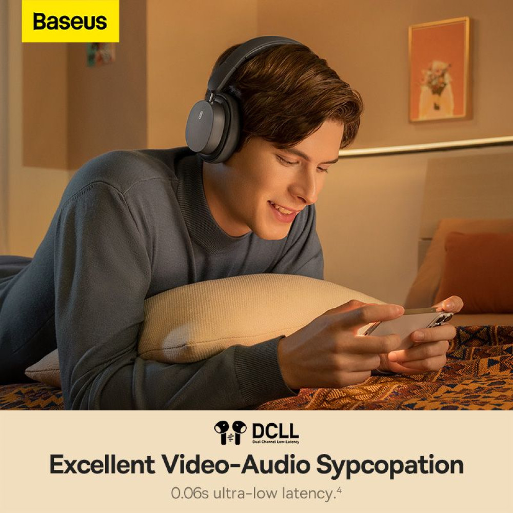 Bluetooth слушалки BASEUS HF Bowie D05 (A00024601113-00), OVER-EAR Bluetooth слушалки BASEUS HF Bowie D05 (A00024601113-00), OVER-EAR