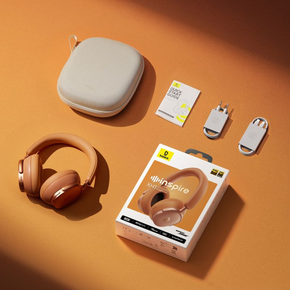 Bluetooth Слушалки Baseus Inspire XH1 Sound by Bose ANC Wireles (A0203600), OVER-EAR