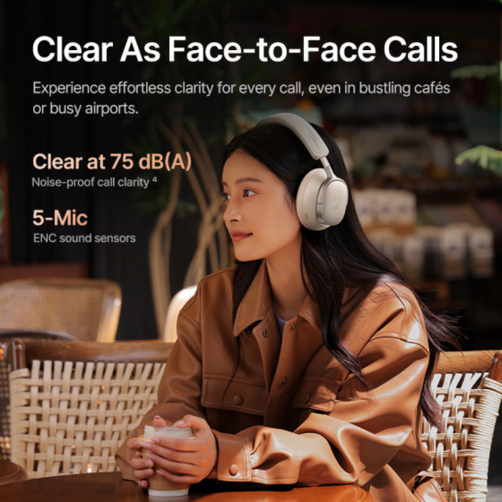 Bluetooth Слушалки Baseus Inspire XH1 Sound by Bose ANC Wireles (A00085701233-00), OVER-EAR