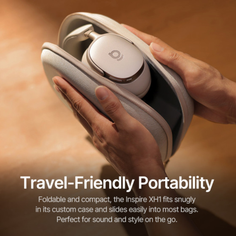 Bluetooth Слушалки Baseus Inspire XH1 Sound by Bose ANC Wireles (A00085701233-00), OVER-EAR