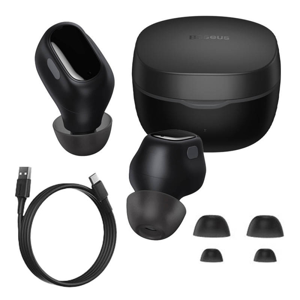 Слушалки BASEUS Bowie - WM01 (NGTW370001), TWS, с Bluetooth Слушалки BASEUS Bowie - WM01 (NGTW370001), TWS, с Bluetooth